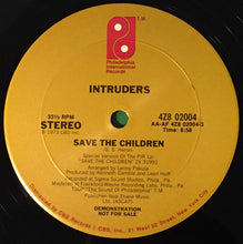 Charger l'image dans la galerie, Intruders* : Save The Children (12", Single, Promo)