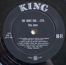 Load image into Gallery viewer, Etta Jones : The Jones Girl.... Etta... Sings, Sings, Sings (LP, Album, Mono)
