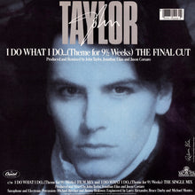 Load image into Gallery viewer, John Taylor : I Do What I Do (Theme For 9 ½ Weeks) (12", Single)