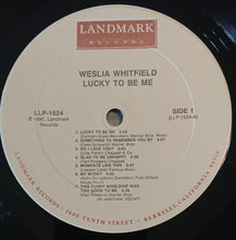 Load image into Gallery viewer, Weslia Whitfield : Lucky To Be Me (LP, Album)