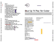 Load image into Gallery viewer, Frank Zappa : Shut Up 'n Play Yer Guitar (2xCD, Album, RE)