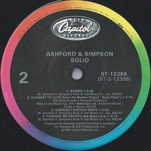 Load image into Gallery viewer, Ashford & Simpson : Solid (LP, Album, Win)