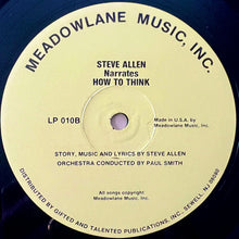 Load image into Gallery viewer, Steve Allen (3) : How To Think (LP, RE)