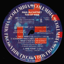 Load image into Gallery viewer, Paul McCartney : Tug Of War (LP, Album, Car)
