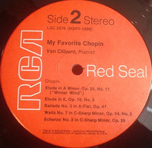 Charger l'image dans la galerie, Van Cliburn : My Favorite Chopin (LP, Album, RE, Hol)