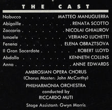 Laden Sie das Bild in den Galerie-Viewer, G. Verdi* / Matteo Manuguerra, Renata Scotto, Nicolai Ghiaurov, Veriano Luchetti, Elena Obraztsova, Ambrosian Opera Chorus*, Philharmonia Orchestra, Riccardo Muti : Nabucco (3xLP, Album, Quad + Box)