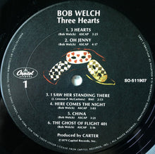 Charger l'image dans la galerie, Bob Welch : Three Hearts (LP, Album, Club)