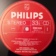 Load image into Gallery viewer, José Carreras : "Zarzuela" José Carreras Sings Spanish Arias (LP, Album)