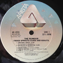 Laden Sie das Bild in den Galerie-Viewer, The Rumour : Frogs Sprouts Clogs And Krauts (LP, Album, Ter)
