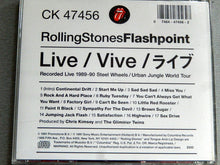 Laden Sie das Bild in den Galerie-Viewer, RollingStones* : Flashpoint (CD, Album, Pit)