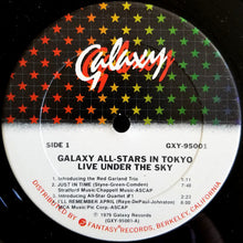 Laden Sie das Bild in den Galerie-Viewer, Galaxy All-Stars In Tokyo, Red Garland, Hank Jones, Roy Haynes : Live Under The Sky (2xLP, Album)