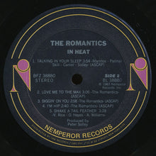 Charger l'image dans la galerie, The Romantics : In Heat (LP, Album, Pit)