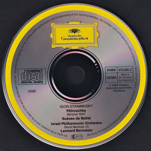 Load image into Gallery viewer, Igor Stravinsky, Leonard Bernstein, Israel Philharmonic Orchestra : Petrouchka/Scenes de Ballet (CD, Album)