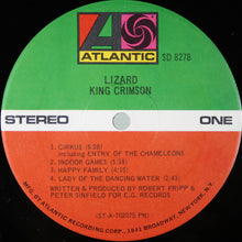 Laden Sie das Bild in den Galerie-Viewer, King Crimson : Lizard (LP, Album, PR )