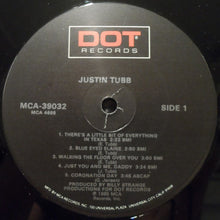 Load image into Gallery viewer, Justin Tubb : Justin Tubb (LP, Album)