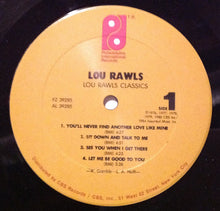 Laden Sie das Bild in den Galerie-Viewer, Lou Rawls : Classics (LP, Comp, Car)