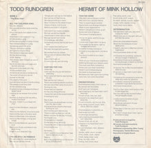 Laden Sie das Bild in den Galerie-Viewer, Todd Rundgren : Hermit Of Mink Hollow (LP, Album, Jac)