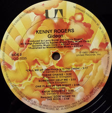 Laden Sie das Bild in den Galerie-Viewer, Kenny Rogers : Gideon (LP, Album)