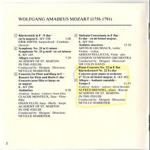 Load image into Gallery viewer, Wolfgang Amadeus Mozart, Academy Of St. Martin-in-the-Fields* / Neville Marriner* : The Best Of Wolfgang Amadeus Mozart (CD, Comp)