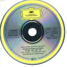 Load image into Gallery viewer, Wolfgang Amadeus Mozart - Itzhak Perlman · Daniel Barenboim : Violin Sonatas = Violinsonaten = Sonates Pour Violon K. 301 302 303 304 (CD)