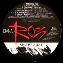 Load image into Gallery viewer, Diana Ross : Swept Away (LP, Album, Gat)