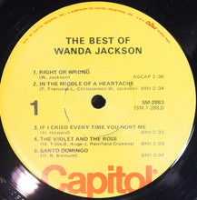 Laden Sie das Bild in den Galerie-Viewer, Wanda Jackson : The Best Of Wanda Jackson (LP, Comp, RE)