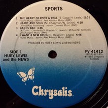 Laden Sie das Bild in den Galerie-Viewer, Huey Lewis And The News* : Sports (LP, Album)