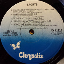 Laden Sie das Bild in den Galerie-Viewer, Huey Lewis And The News* : Sports (LP, Album)