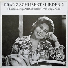 Load image into Gallery viewer, Christa Ludwig / Irwin Gage / Schubert* : Schubert-Lieder 2 (LP)