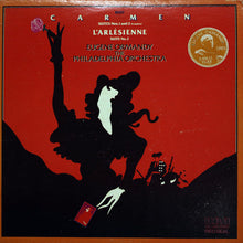 Load image into Gallery viewer, Georges Bizet, The Philadelphia Orchestra, Eugene Ormandy : Carmen Suites / L'Arlésienne Suite No. 2 (LP, Album)