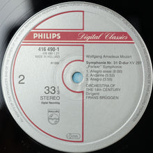 Load image into Gallery viewer, Mozart*, Orchestra Of The 18th Century, Frans Brüggen : Symphonies No 31 "Paris", No 35 "Haffner" (LP, Dig)