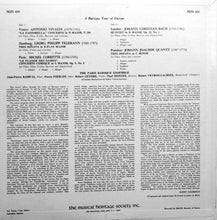 Load image into Gallery viewer, The Paris Baroque Ensemble* : A Baroque Tour of Europe (LP)