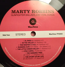 Laden Sie das Bild in den Galerie-Viewer, Marty Robbins : Gunfighter Ballads And Trail Songs (LP, Album, RE, 180)