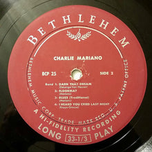 Laden Sie das Bild in den Galerie-Viewer, Charlie Mariano : Charlie Mariano (LP, Album, Mono)