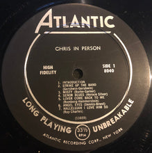 Load image into Gallery viewer, Chris Connor : Chris In Person (LP, Album, Mono)