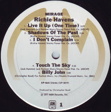 Load image into Gallery viewer, Richie Havens : Mirage (LP, Album, Mon)