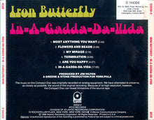 Load image into Gallery viewer, Iron Butterfly : In-A-Gadda-Da-Vida (CD, Album, Club, RE)