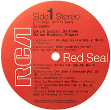 Load image into Gallery viewer, Gérard Souzay, Dalton Baldwin : Serenade (LP, Album)