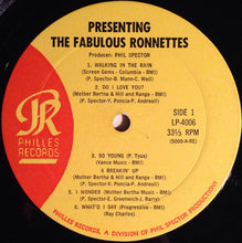 Laden Sie das Bild in den Galerie-Viewer, The Ronettes Featuring Veronica* : Presenting The Fabulous Ronettes Featuring Veronica (LP, Album, Mono, M/Print, Mon)