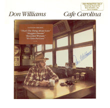 Laden Sie das Bild in den Galerie-Viewer, Don Williams (2) : Cafe Carolina (LP, Album, Pin)