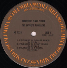Laden Sie das Bild in den Galerie-Viewer, Entremont* Plays Chopin* : Entremont Plays Chopin (The Favorite Polonaises) (LP, Album, RE)