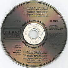 Load image into Gallery viewer, Handel*, Boston Baroque, Martin Pearlman : Concerti Grossi Op. 6, Nos. 1-6 (CD, Club)