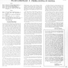 Load image into Gallery viewer, Pilar Lorengar : Prima Donna In Vienna (LP)