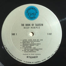 Laden Sie das Bild in den Galerie-Viewer, Deep Purple : The Book Of Taliesyn (LP, Album, San)