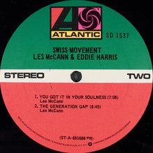 Charger l'image dans la galerie, Les McCann & Eddie Harris : Swiss Movement (LP, Album, RE, PR)
