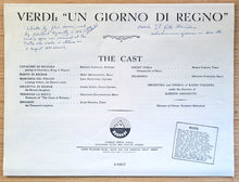 Load image into Gallery viewer, Giuseppe Verdi - Renato Capecchi, Sesto Bruscantini, Lina Pagliughi, Lyric Orchestra* And Chorus of Milan Della Radio-Televisione Italiana* , Orchestra Cond. By Alfredo Simonetto , Chorus Cond. By Roberto Benaglio : Un Giorno Di Regno (King For A Day) (2xLP, RE)