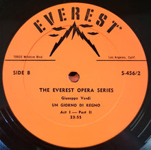 Load image into Gallery viewer, Giuseppe Verdi - Renato Capecchi, Sesto Bruscantini, Lina Pagliughi, Lyric Orchestra* And Chorus of Milan Della Radio-Televisione Italiana* , Orchestra Cond. By Alfredo Simonetto , Chorus Cond. By Roberto Benaglio : Un Giorno Di Regno (King For A Day) (2xLP, RE)