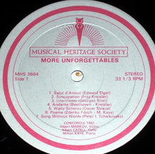 Load image into Gallery viewer, Concordia Trio : The Unforgettables II (LP, Album)