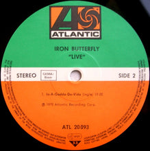 Charger l'image dans la galerie, Iron Butterfly : Live (LP, Album, RE)