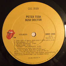 Load image into Gallery viewer, Peter Tosh : Bush Doctor (LP, Album, RI )
